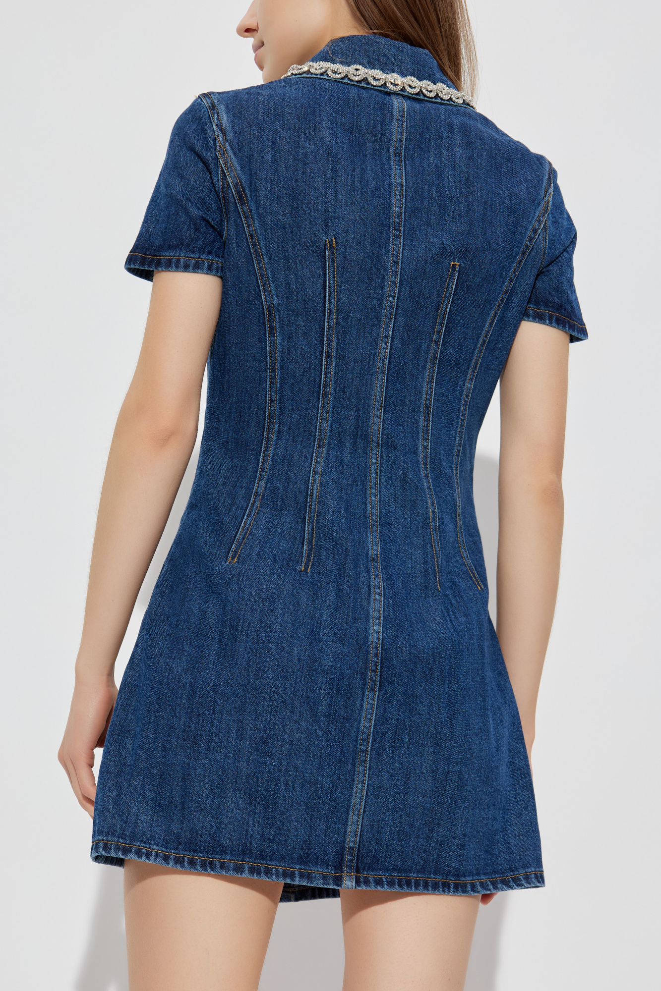 SELF-PORTRAIT ワンピース Denim minidress1075020 Self-Portrait Denim dress | Women's Clothing | Vitkac